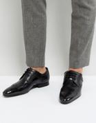 Ted Baker Oakke Hi Shine Brogue Shoes - Black