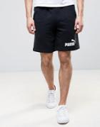 Puma Ess No.1 Sweat Shorts In Black 838261 01 - Black