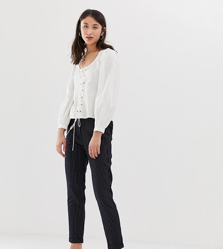 Vero Moda Tall Pinstripe Pants - Multi