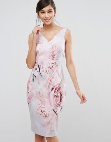 Coast Eyzizi Dumfries Shift Dress - Pink