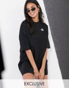 The North Face Jersey T-shirt Dress In Black