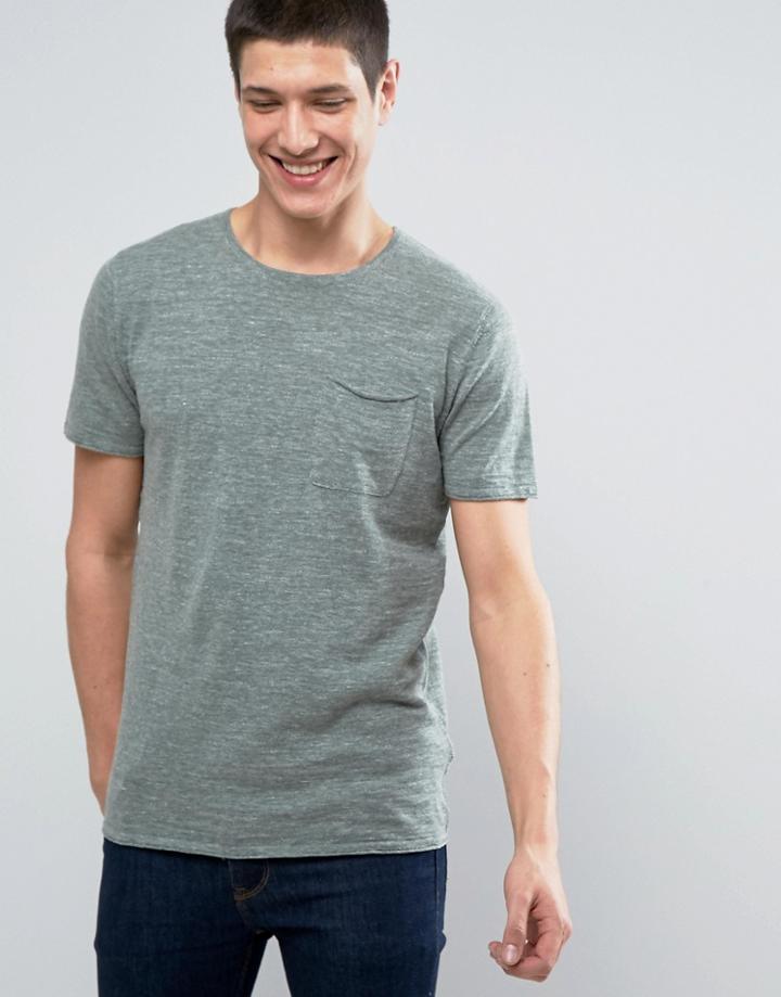 Selected Homme Short Sleeve Knit - Green