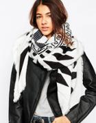 Liquorish Oversized Square Scarf