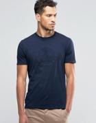 Original Penguin Raised Circle Logo T-shirt - Navy