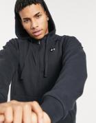 Under Armour Training Rival Fleece Zip Hoodie In Black