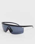 Asos Design Wrap Visor Sunglasses - Multi