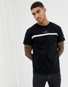 The Couture Club T-shirt In Black Pique