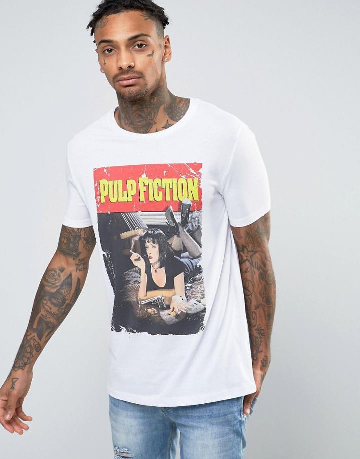 Asos Pulp Fiction T-shirt - White
