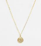 Astrid & Miyu 14k Gold Plated Coin Necklace