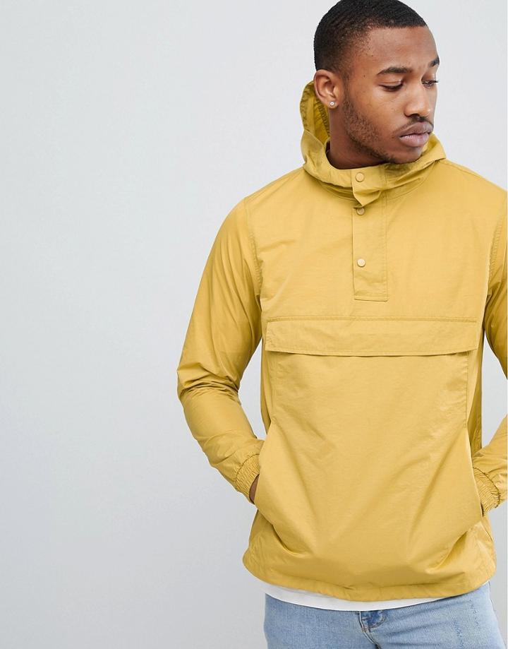 New Look Overhead Jacket In Yellow - Yellow
