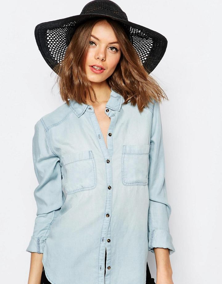Becksondergaard Hawa Floppy Hat - Cat Gray
