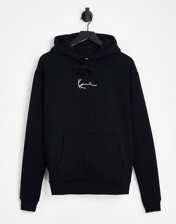 Karl Kani Small Signature Hoodie In Black
