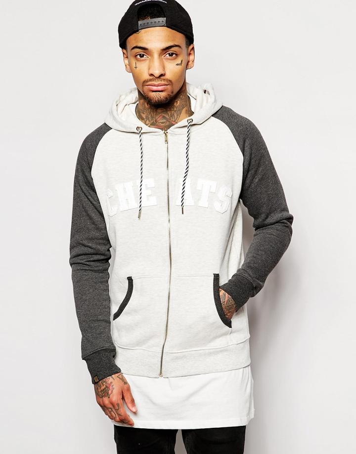 Cheats & Thieves College Hoodie - Gray
