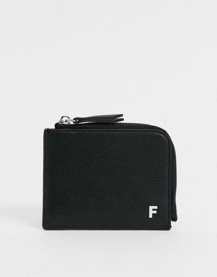 Fenton Zip Around Pu Wallet-black