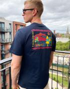 Element Altus Back Print T-shirt In Navy