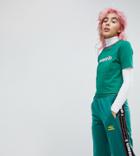 Umbro T-shirt With Sporty Trim - Green