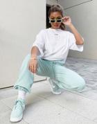 Asos Weekend Collective Boxy T-shirt With Gloss Print Logo In White