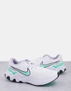 Nike Running Renew Ride 2 Sneakers In White