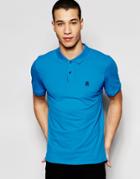 Selected Homme Pique Polo Shirt - Blue Aster