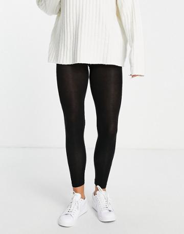 Sloggi Ever Cozy Merino Wool Mix Legging In Black