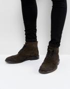 Allsaints Leather Lace Up Boot - Brown