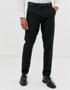 French Connection Skinny Fit Pants-black