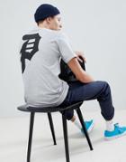Primitive T-shirt With Classic Logo Back Print In Gray - Gray