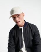Gant Cap In Cream With Small Logo-white