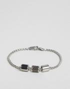 Emporio Armani Chain Bracelet In Silver - Silver