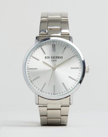 Ben Sherman Bracelet Watch In Silver - Silver