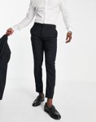 New Look Skinny Suit Trouser In Navy