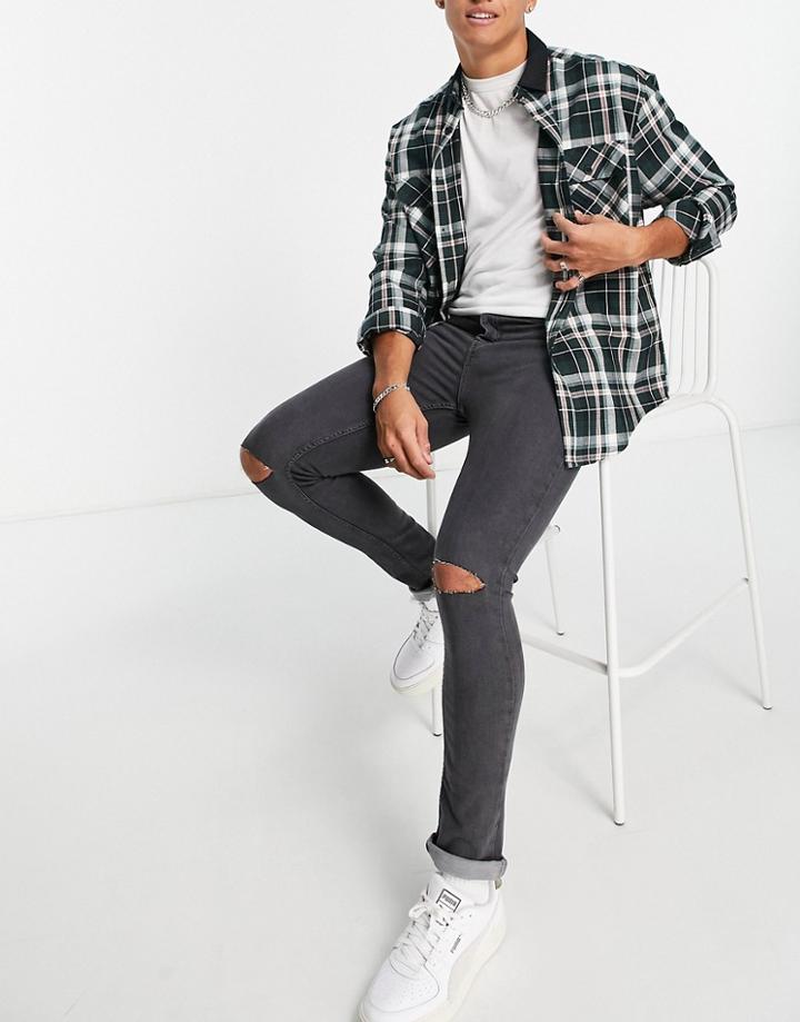 Bolongaro Trevor Super Skinny Jeans-gray