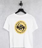 Quiksilver Deeper Water T-shirt In White Exclusive At Asos