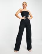 Trendyol Tailored Jumpsuit In Black