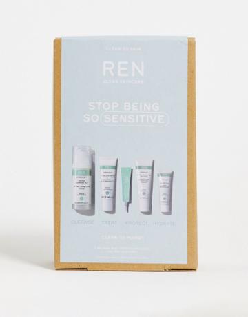 Ren Clean Skincare Stop Being So Sensitive Kit-no Color