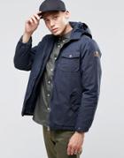 Element Freemont Parka Navy Quilted Lining - Black