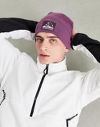 The North Face Dock Worker Beanie In Purple