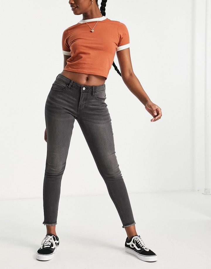 Jdy Sonja Skinny Jeans In Gray