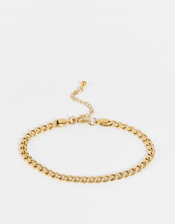 Svnx Gold Chunky Chain Bracelet