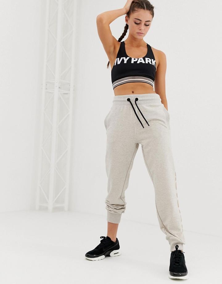 Ivy Park Program Logo Sweatpants - Beige