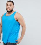 Badrhino Plus Tank In Azure Blue - Blue