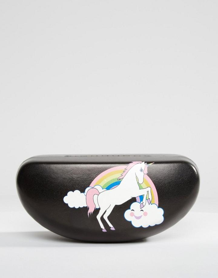 Asos Unicorn Sunglasses Case - Black