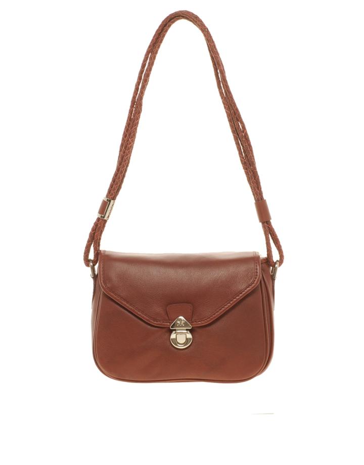 Ri2k Leather Across Body Bag