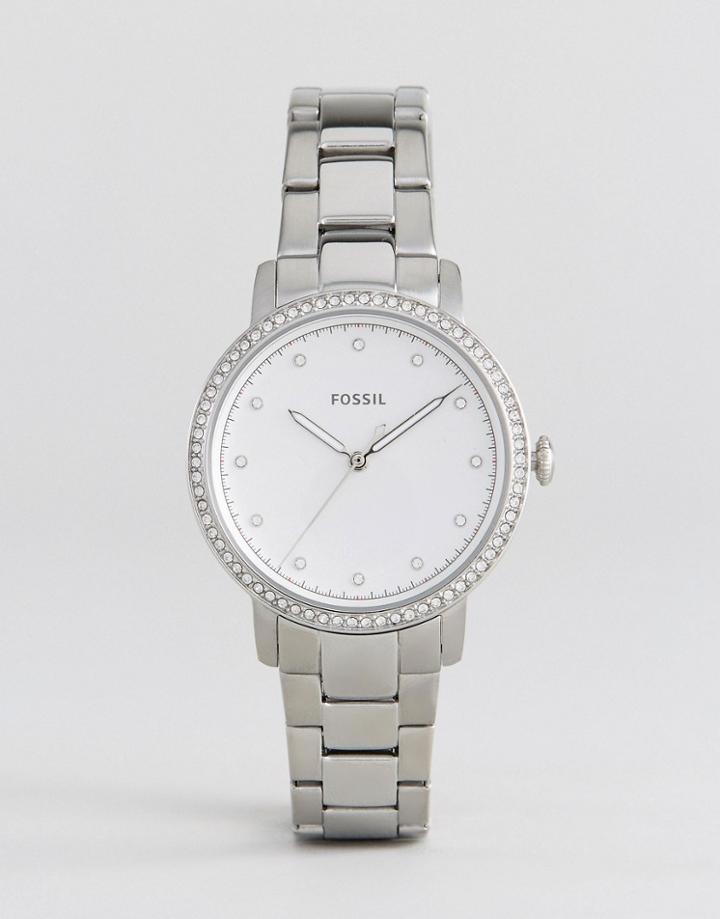 Fossil Es4287 Neely Bracelet Watch In Silver - Silver