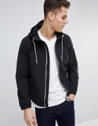 Next Hooded Jacket In Black - Black