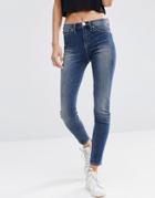 Ditto's Kelly Highrise Skinny Jeans - Blue