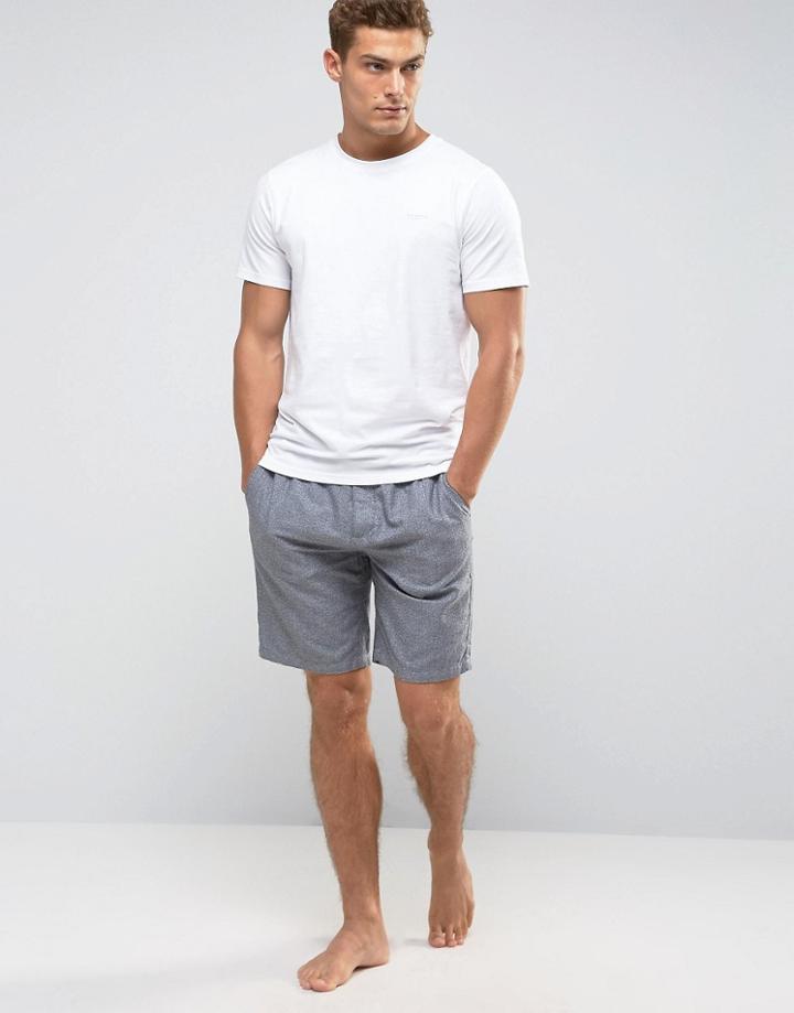 Ted Baker T-shirt & Lounge Shorts Set - Gray