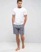 Ted Baker T-shirt & Lounge Shorts Set - Gray