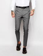 Religion Cropped Houndstooth Suit Pants In Skinny Fit