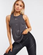 Under Armour Training Graphic Tank In Grey